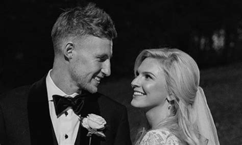 They tied the knot at a ceremony in root's home. Joe Root Wife - Joe Root S Girlfriend Carrie Cotterell Now ...