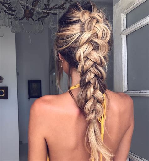 Every single hairstyle can easily make on these hair. 10 Ultra Ponytail Braided Hairstyles for Long Hair ...