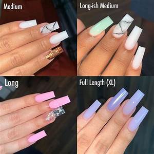 Jhohannails On Instagram Length Chart For Reference On How I Do