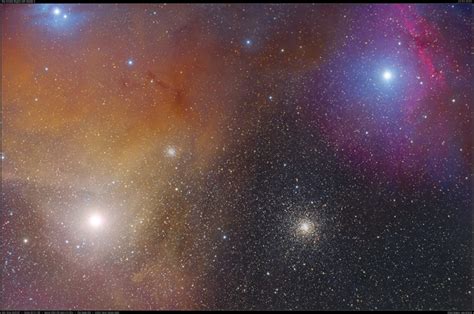 Rev a, rev e, and ae. SkyTrip.de - Die Antares-Region mit Kugelsternhaufen M4