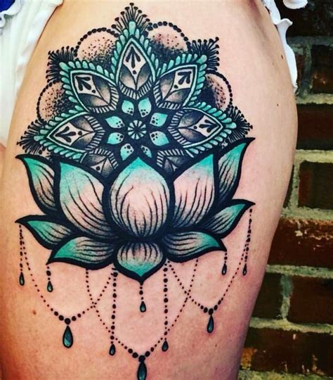 Dark lotus tattoos and piercings fayetteville nc, fayetteville, north carolina. the black and teal together.... | Cool shoulder tattoos ...