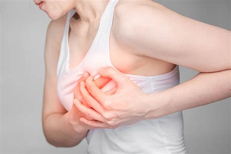 During a woman's menstrual cycle, her uterus and breast tissue are exposed to estrogen. Fibrocystic Breast (Cyclic Mastalgia) | Lorna Vanderhaeghe
