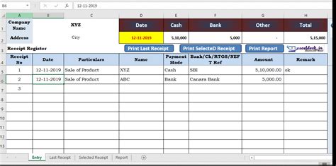 Receipt generator should be used if you, as a seller, have already received payment for a service or product. Free Download fileReceipt Generator - KING OF EXCEL