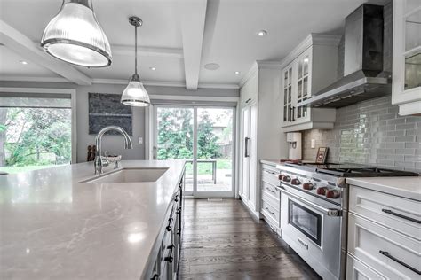 The front of the house, with the new portico, siding, and white washed brick. House of the Week: $1.6 Mil Side Split With $300k in ...