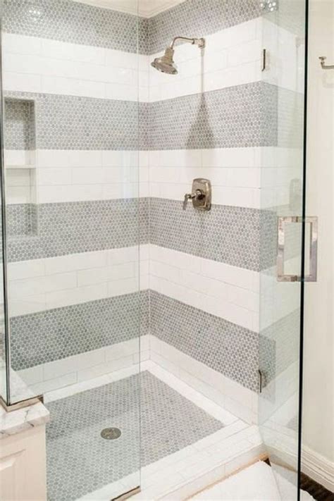 Bianco carrara marble shower floor tile ideas include 1 squares, penny rounds, mini brick mosaic, elongated hexagons, 2 hexagons, elongated octagons, and our classic trellis pattern mosaic in princess weave. classic bathroom design with sub-way tiles - My Decorating ...