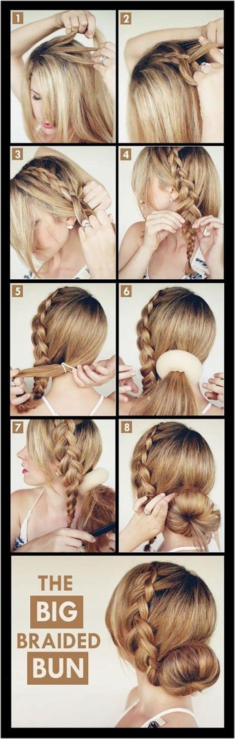 Braided updos look great on long, medium and short hair. 19 Fabulous Braided Updo Hairstyles With Tutorials ...