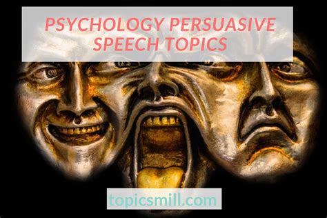While almost everyone experiences some stage fright speaking in front of an. Ideas for Psychology Persuasive Speech Topics for College ...