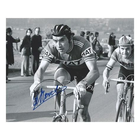 Oldcampy has uploaded 991 photos to flickr. Autographe Eddy MERCKX (Photo dédicacée)