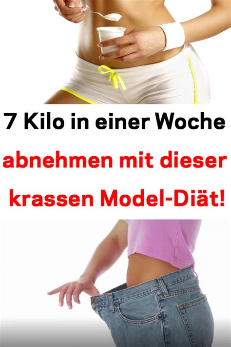 Machst du etwas grundlegendes falsch? 7 Kilo in einer Woche abnehmen mit dieser krassen Model ...