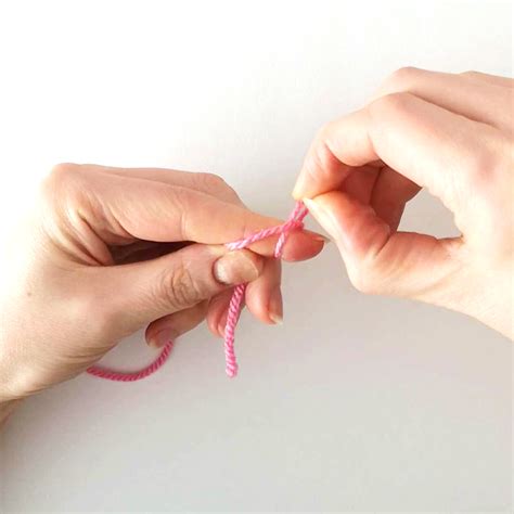 We will begin by making a slip knot on the crochet hook about 6 inches from the free end of the yarn. Crochet Basics: How to Make a Slip Knot