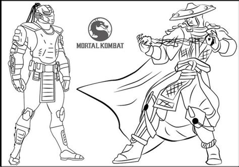 Small graphical glitches relating to small particles both in konquest and when in a fight (falling leaves, sparks from metal or lava, etc.) otherwise, runs perfectly fine. Cyrax Vs Raiden from Mortal Kombat Coloring Page ...