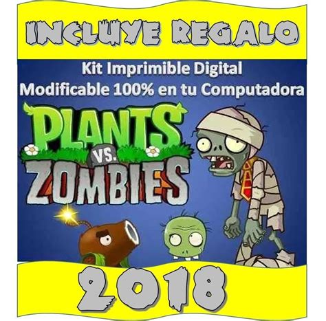 Out of these cookies, the cookies that are categorized as necessary are stored on your browser as they are essential for the working of basic functionalities of the website. Kit Imprimible Plantas Vs Zombies 2018 Candy Bar Con ...