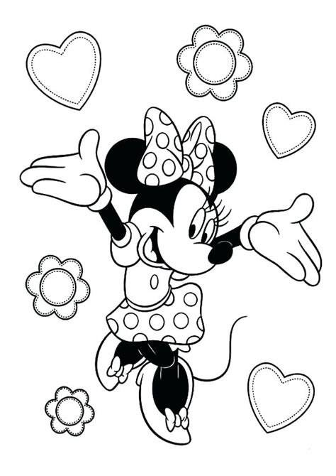 Best printable minnie mouse coloring pages for kids free 954. Minnie Mouse Christmas Coloring Pages Printable at ...