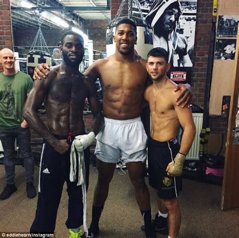 He plans to return in july and box twice more this year as his world title. Anthony Joshua trains with Joe Cordina and Joshua Buatsi ...