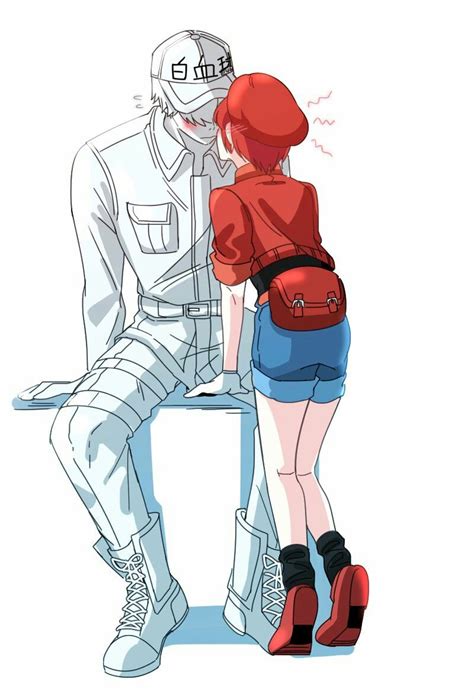 Hataraku saibō) is a japanese manga series written and illustrated by akane shimizu. Pin di Bea_ To⚡ su Hataraku Saibou | Pinterest | White ...