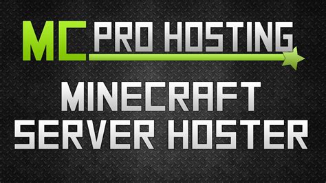 Take a look at this free minecraft server hosting list to pick up your own server in under a minute and start playing mc with friends! MCProHosting Minecraft Server Hosting Review - YouTube