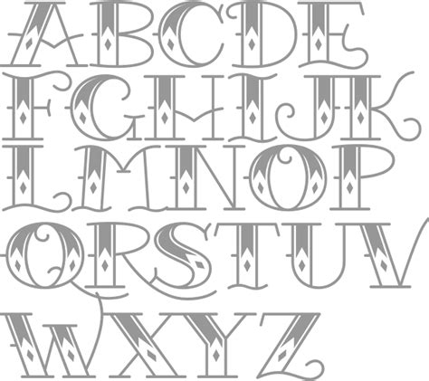 Tattoos letters and fonts symbols & emoji. sailor jerry font | Hand lettering fonts, Lettering ...