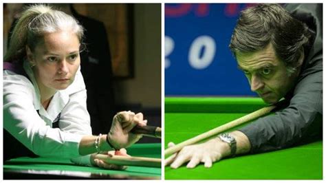 Genius is a word which describes him best. Reanne Evans eyes Ronnie O'Sullivan clash at Champion of ...