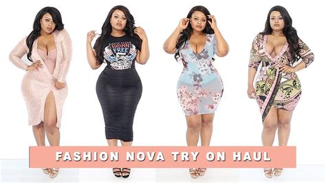 Your items have to be unworn, unwashed, and still have the original open the fashion nova support page in your internet browser. Plus size | Curvy Girl Fashion Nova Try On Haul | Edee ...