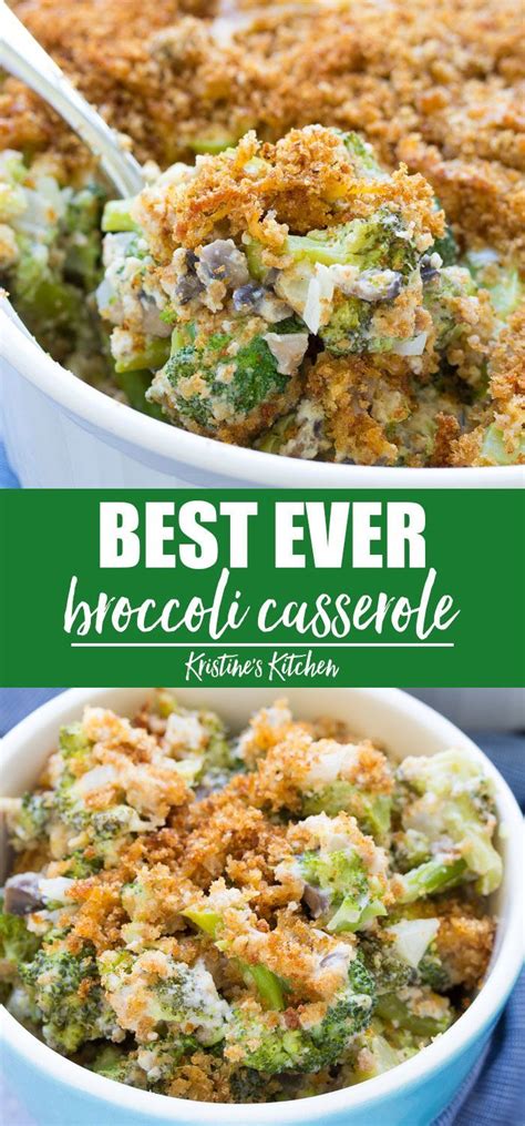 I'm a recipe developer, food blogger, youtuber and massive wanderluster. The BEST Homemade broccoli casserole recipe with bread ...