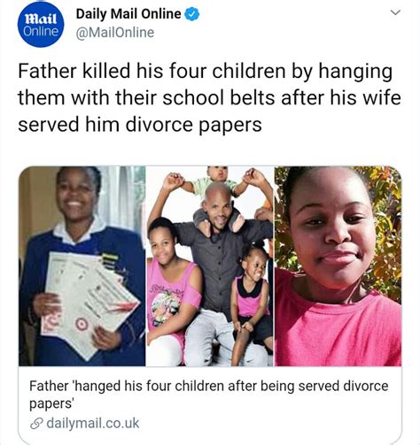 Do it yourself divorce papers south africa. South African Father Kills His Four Children By Hanging After Wife Served Him Divorce Papers ...