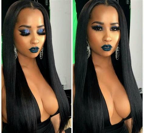 When you flat iron hair until it's stick straight, volume tends to get lost. My grl stay looking gorgeous asf | Tammy rivera, Straight ...