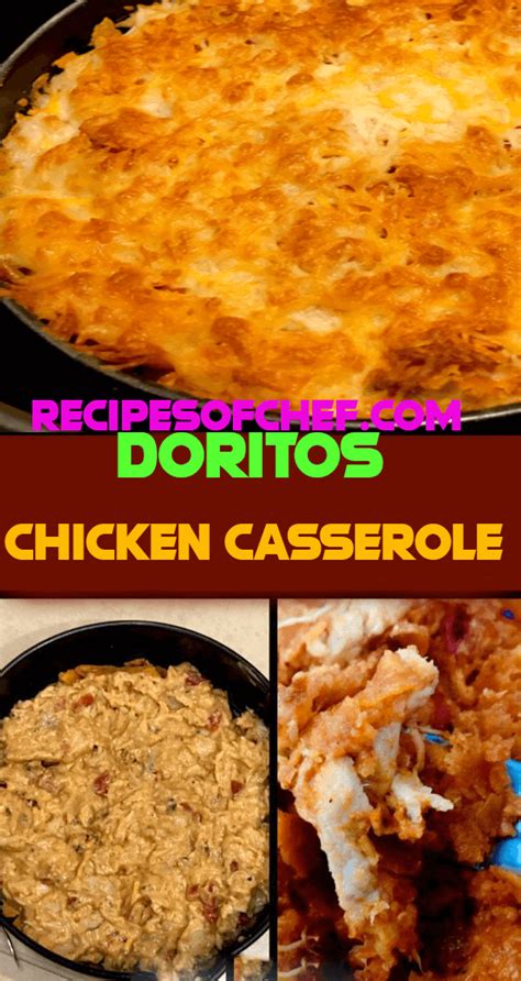 • dip the chicken into the beaten egg then the ground doritos. Doritos Chicken Casserole Recipe in 2020 | Food, Chicken ...