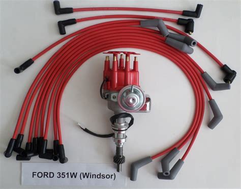You know that reading 73 ford mustang 351 windsor wiring diagram is useful, because we are able to get a lot of information in the resources. FORD 351W (351 Windsor) RED Small Cap HEI Distributor and 8mm SPARK PLUG WIRES - SwapMeetParts