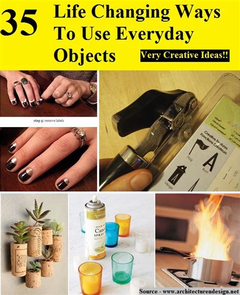 35 Life Changing Ways To Use Everyday Objects | Everyday ...