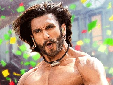 To be a son of a family where only weapons speak and not words he is an opposite of it and does not believe to do so. Bollywood Photo Blog: Ranveer Singh in Ram Leela Movie