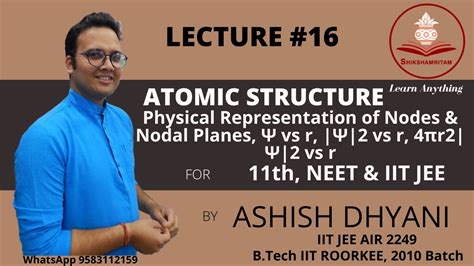 In the case of the subtractive overlap of two atomic orbitals, there is a decrease in electron density, and in the additive overlap of two atomic orbitals, there is an increase in. #AtomicStructure #16 - Physical Representation of Nodes ...