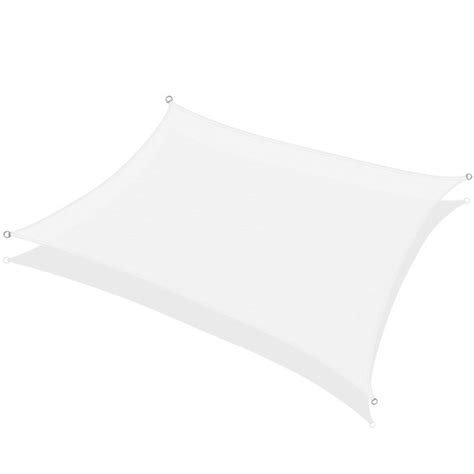 Shade sails offer easy, breezy shelter from the hot summer sun Rectangular Sun Shade Sail 16 x 20 Ft UV Block Fabric ...