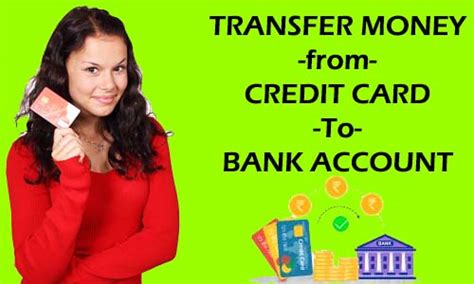 Be aware, though, that your card provider might still charge a fee for each transfer. How to Transfer Money from Credit Card to Bank Account » Reveal That