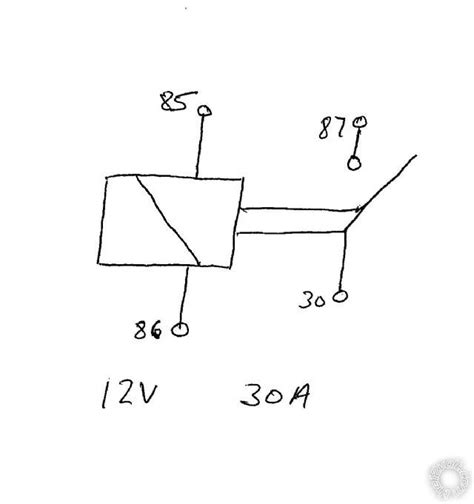 87b 87 normally closed contact. Clarification on 87a Terminal of Relay