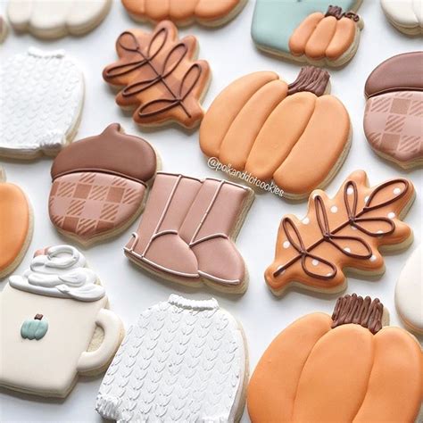 Wedding cakes, cupcakes, cookies, pies, pastries. polk + dot Cookies (@polkanddotcookies) • Instagram photos and videos | Thanksgiving cookies ...