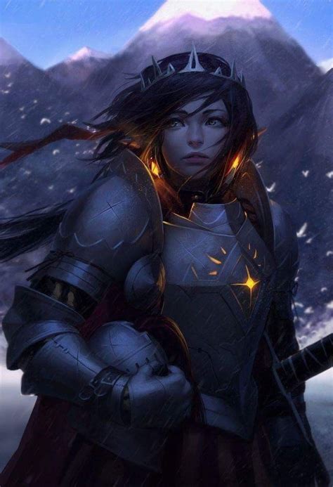 Djinn (singular djinni) are one of the four genie races of the multiverse of dungeons & dragons, being associated with the elemental force of air. Brunette Female Human Plate Mail Armor - Pathfinder PFRPG ...
