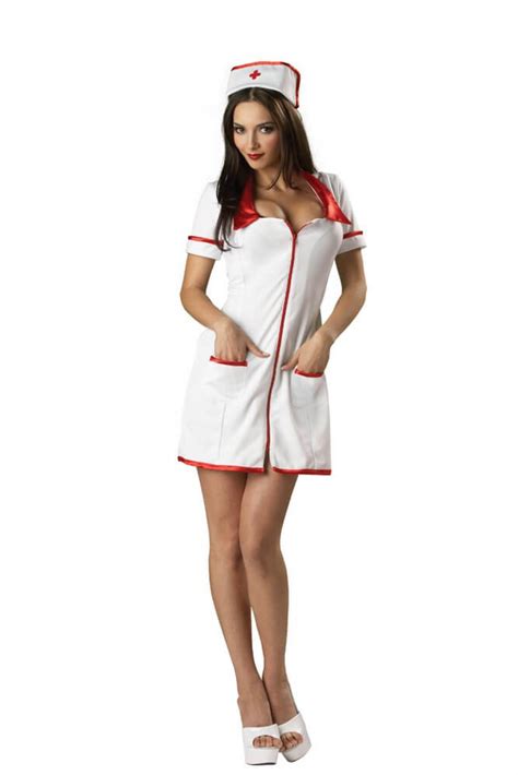 A naughty game that is bound to keep you busy! Deluxe Naughty Nurse Costume - Candy Apple Costumes - Sale