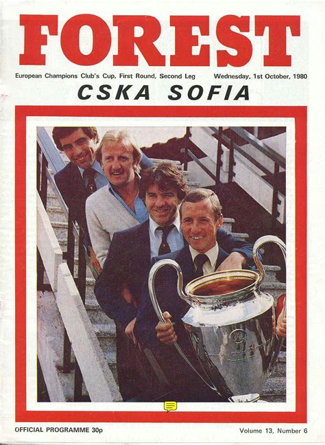 Here you can easy to compare statistics for both teams. Nottm Forest 0 CSKA Sofia 1 (0-2 agg) in Oct 1980 at the ...