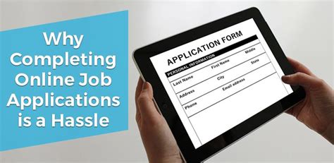 We did not find results for: Why Completing Online Job Applications Is a Hassle