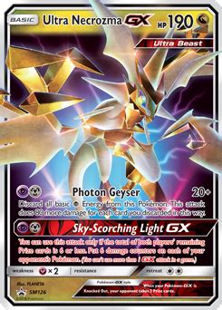 His first ability is very relant towards ultra beasts in your deck. Ultra Necrozma-GX | Sun & Moon Promo | TCG Card Database | Pokemon.com