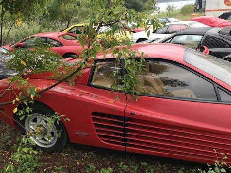 Si tratta di una scena decisamente fuori dal comune che, bisogna ammetterlo, lascia un po' stupiti. Abandoned Vintage Ferrari Collection Finds New Home - TeamSpeed