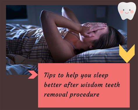 Having a wisdom tooth removed is a special kind of pain that most of us can relate to and none of us envy. Tips to Sleep Better After Wisdom Teeth Removal in 2020 ...