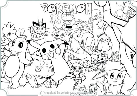 These pokemon coloring pages to print are suitable for kids between 4 and 9 years of age. Pokemon Coloring Pages Games at GetColorings.com | Free ...