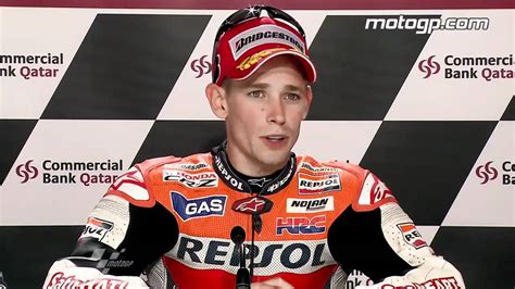 Casey stoner, dani pedrosa, valentino rossi. Casey Stoner interview after the Qatar GP - YouTube