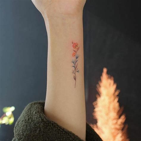 This isn't just a creative preference. 1001 + Ideas for Beautiful Flower Tattoos and Their Secret ...