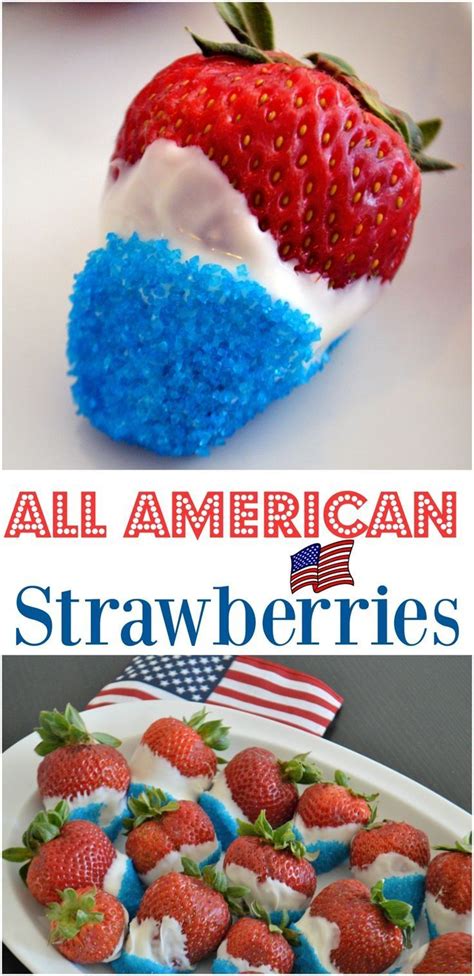 The following video provides a brief introduction to some of the more traditional christmas food items, including plum pudding, mince meat pie, eggnog. All-American Strawberries- a 10-minute treat for any All-American holiday! So simple, you can ...