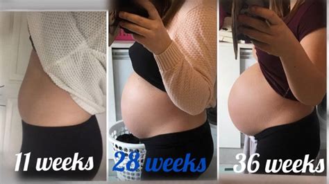 Do you need a pregnant belly that is not too expensive and that you can put together really fast? WATCH MY PREGNANT BELLY GROW! - YouTube