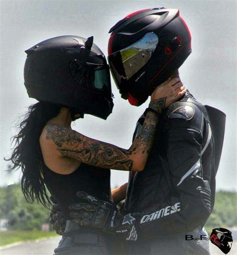 Create visual interest with unexpected pairings. Relationship Goals | Bike photoshoot, Motorcycle couple ...