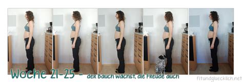 Bin dann in der 10., 11. {Schwangerschaft} Wochen 21-25 / {Pregnancy} weeks 21-25 ...