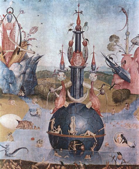 Bildfarben können am monitor verfälscht wirken. Großbild: Hieronymus Bosch: Der Garten der Lüste ...